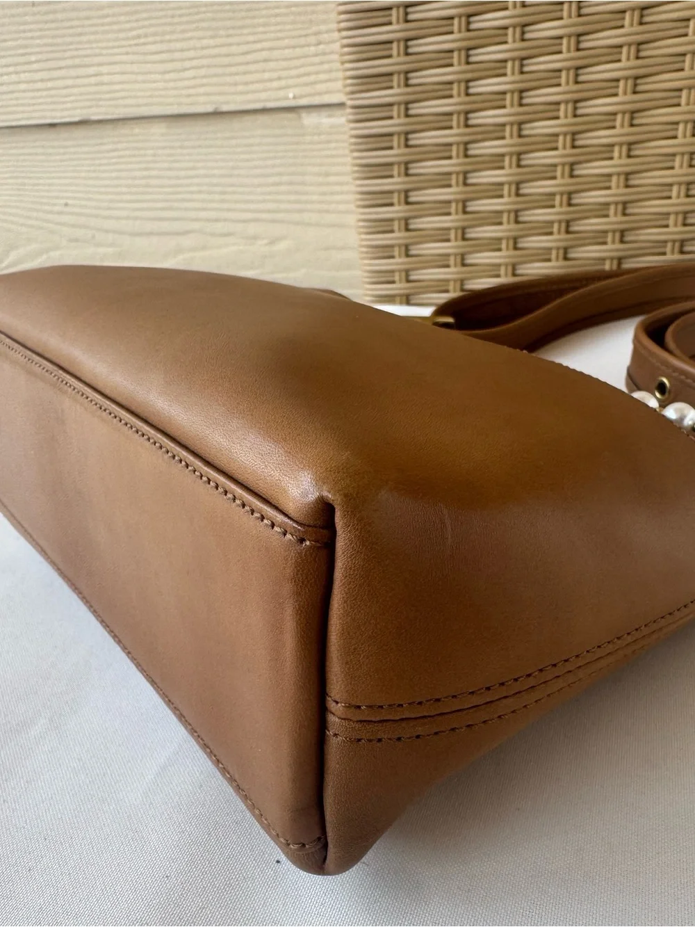 Vintage coach legacy pocket zip bag style 9136